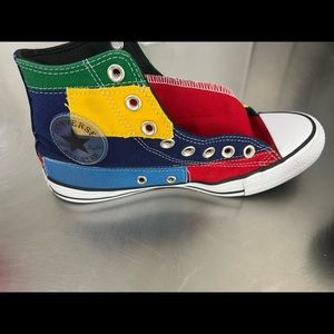 Only worn once .. the been washed along with shoe strings